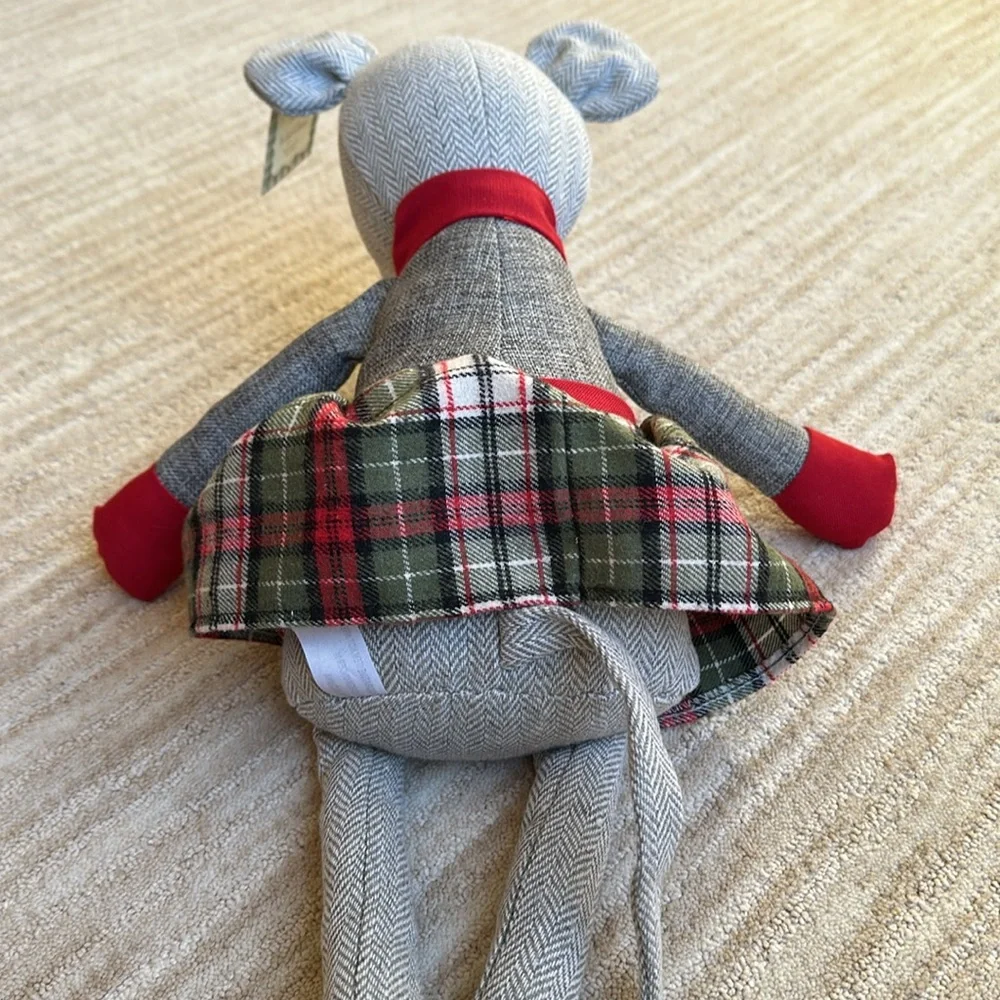 Loving Kindness Plush Mouse Decor Bean Bag Bottom Shelf Sitter 22” tall